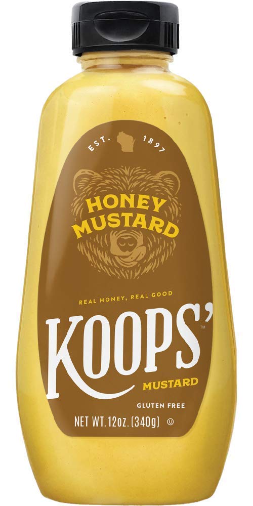 Koops Honey Mustard, 12 Oz Bottle (Pack Of 12)