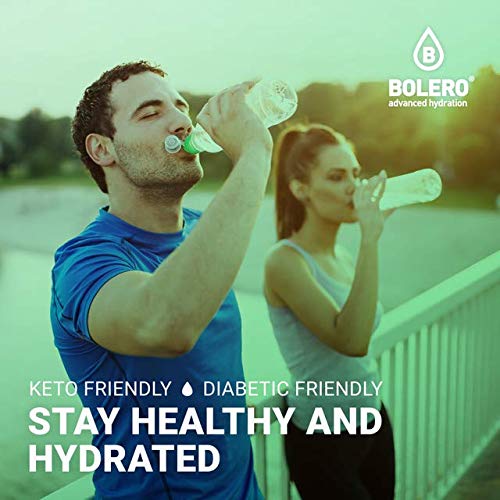 BOLERO - Apple Flavored, Sugar Free and Low Calorie Powdered Drink Mix, Makes 1/2 Gallon for Strong Flavor or 1 Gallon for Mild