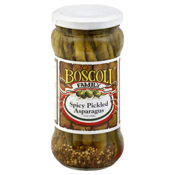 Boscoli, Spicy Pickled Asparagus, 12 Oz (Pack Of 6)