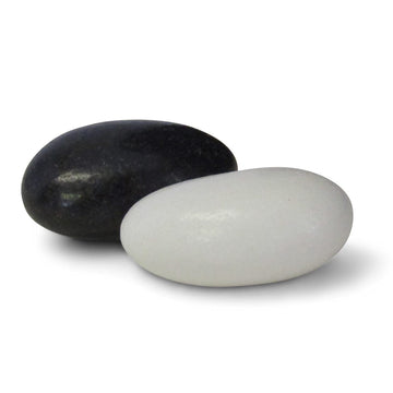 Black Tie Tuxedo Black & White Jordan Almonds By Its Delish 3 Lbs - Usa Made, Vegan & Kosher- Perfect For Wedding Favors, Bridal