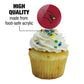 Saginaw Valley State Primary Logo Cupcake Picks Toppers Decoration Set Of 6