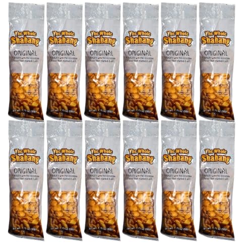 Generic The Whole Shabang Original Flavor Peanuts, 12 Pack, 1.75 oz Each, Model 12pkpeanuts12