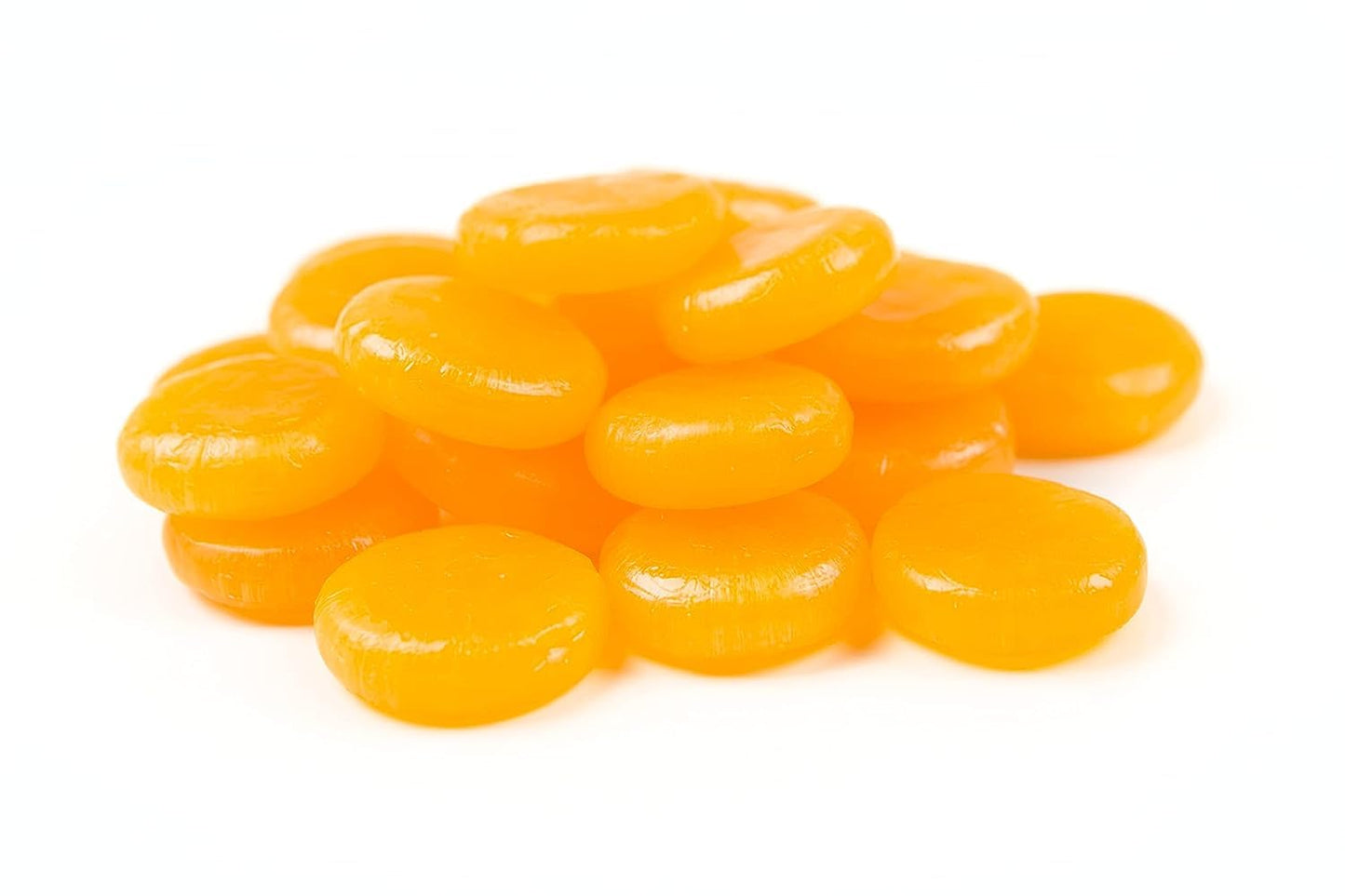 A Great Surprise Butterscotch Hard Candy - 6 Pounds - Individually Wrapped Butter Scotch Buttons Candies - Bulk Yellow Treats Fo