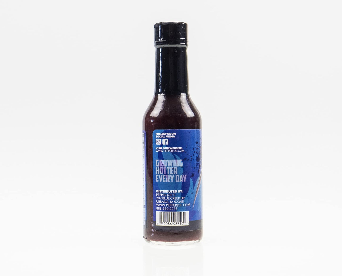 Pepper Joes Blueberry Carolina Reaper Hot Sauce - Premium Carolina Reaper Hot Sauce - Made with a Worlds Hottest Chili Pepper an