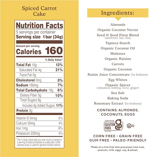 SIM SPICED CART CAKE BAR ( 6 X 5.99 OZ   )