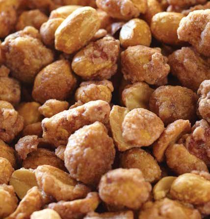 Gourmet Butter Toffee Coated Peanuts By Its Delish - 5 Lbs Bulk Bag - Sweet Crunchy Caramelized Nuts Snack