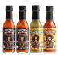 Gringo Bandito Hot Sauce, Super Hot Medley, 5 Ounce (Pack of 4)