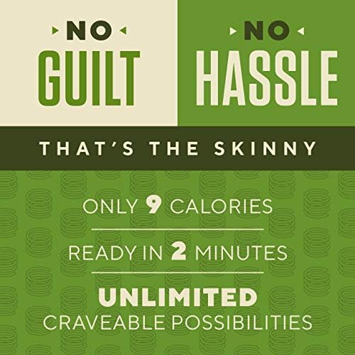 Its Skinny Fettuccine- High Fiber & Gluten Free Fettuccine Pasta Low Calorie Low Carb Vegan Pasta - Pre-Cooked Konjac Shirataki