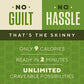 It's Skinny Pasta Variety Pack - 6-Pack Konjac Shirataki Noodles, Low Carb, Gluten-Free, Vegan, Keto-Friendly, 9.52 Ounce