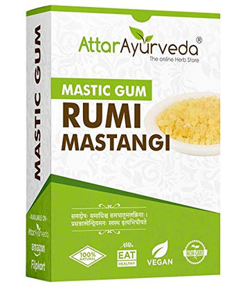 Attar Ayurveda Rumi Mastangi - Roomi Mastangi- Pistacia Lenticus - Mastic Gum (20 Gram)