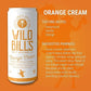 Wild Bills Orange Cream Soda - Classic Craft Soda, Caffeine Free, Vegan, Gluten Free, 12 Oz, 4 Pack