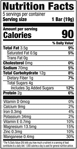 Plum Organics | Mighty Nut Butter Snack Bars | Organic Toddler & Kids Snacks | Peanut Butter | 0.67 Ounce Bar (40 Total)