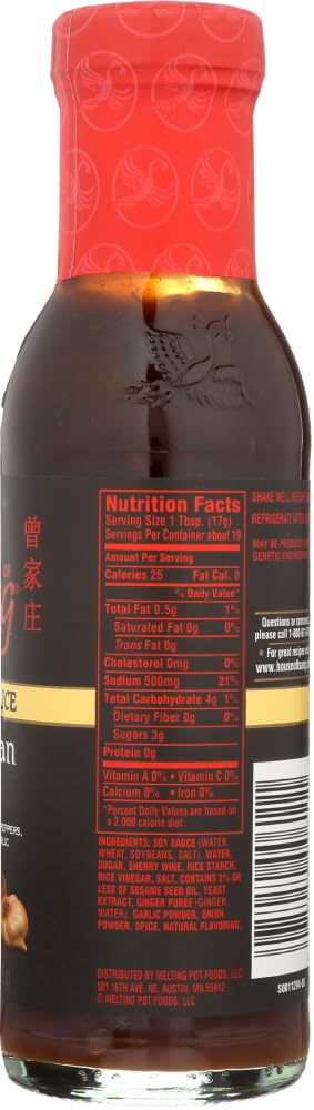 House Of Tsang Szechuan Spicy Sauce 11.5Oz Bottles, Pack Of 3
