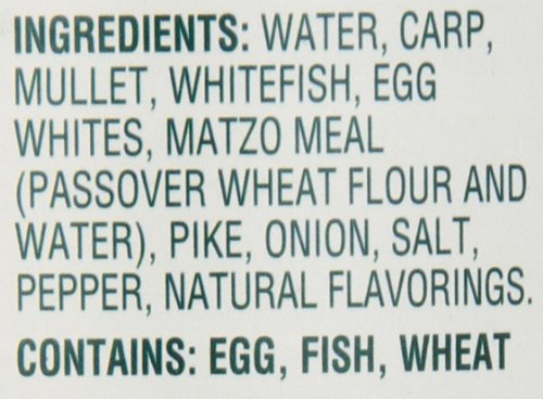 Manischewitz Gefilte Fish In Liquid Broth, 24 Oz
