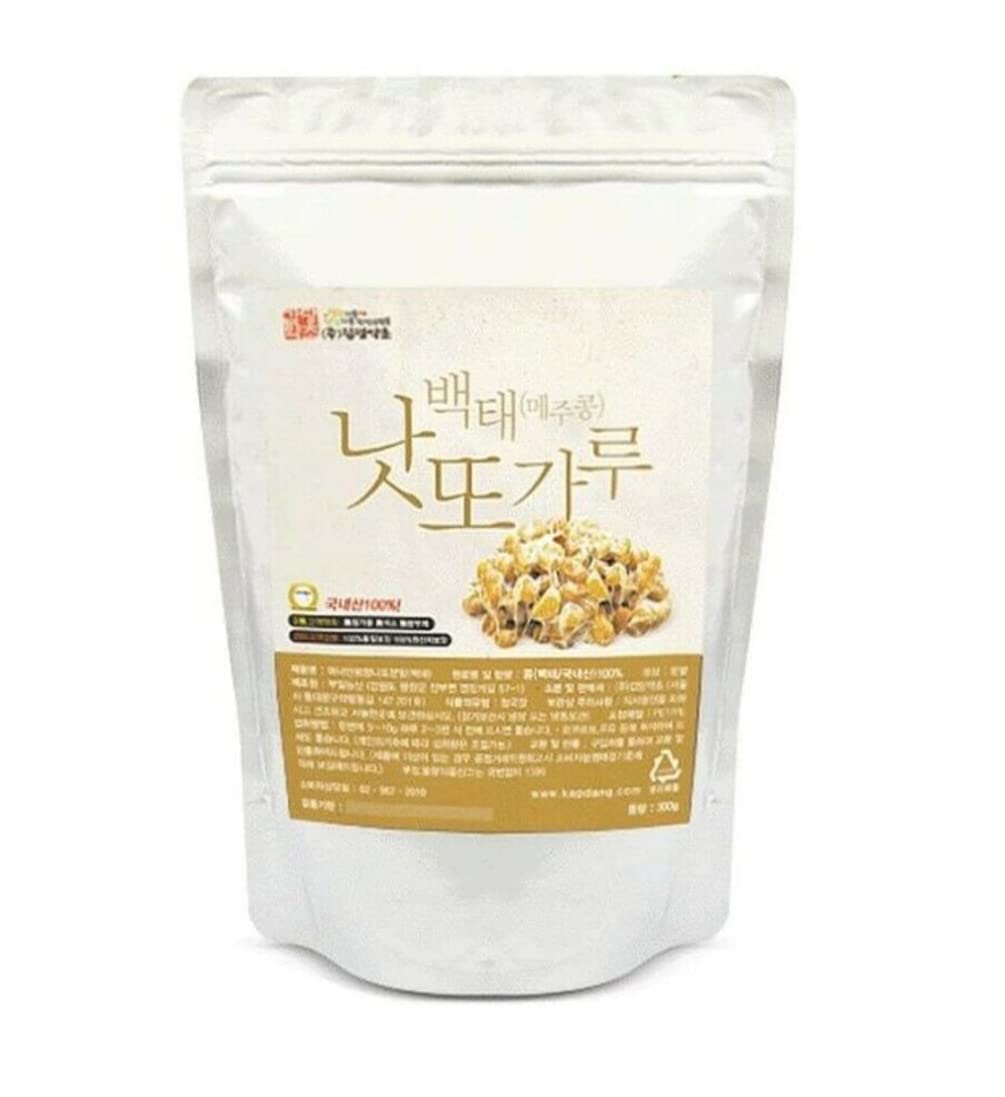 K-Herb Soybean Natto Powder 100% Natural Nattokinase Freeze-Dried Fermented Food Vitamin K2 10.6 oz(300g) (1 Pack)