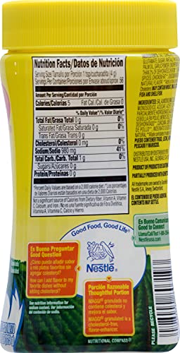 Maggi Granulated Chicken Flavor Bouillon, 7.9 Ounce (Pack Of 12)