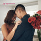 Aquarossa Farms - 12 Red Roses, Fresh Flowers For Delivery, Flowers Fresh Bouquet, Gift Idea For Graduation, Birthday, Anniversa