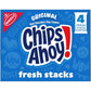 CHIPS AHOY! Fresh Stacks Original Chocolate Chip Cookies, Bulk Travel Snacks, 6 Boxes (24 Multi Snack Packs)