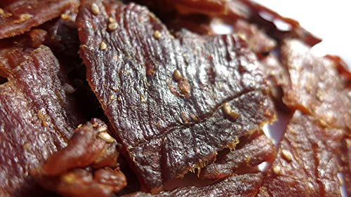 Golden Island Fire Grilled Pork Jerky Korean Barbecue Receipe - 14.5 Oz (2 Pack)