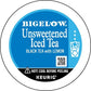 Bigelow Unsweetened Iced Black Tea With Lemon K Cups Pods, 10 Count (Pack Of 6), 60 K Cup Pods Total