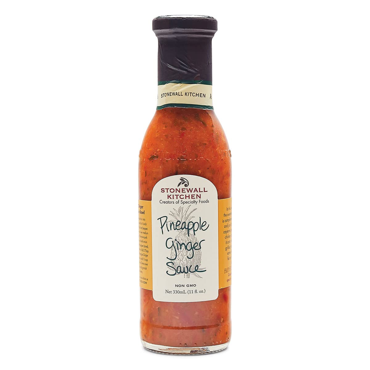 Stonewall Kitchen Pineapple Ginger Sauce, 11 Ounces