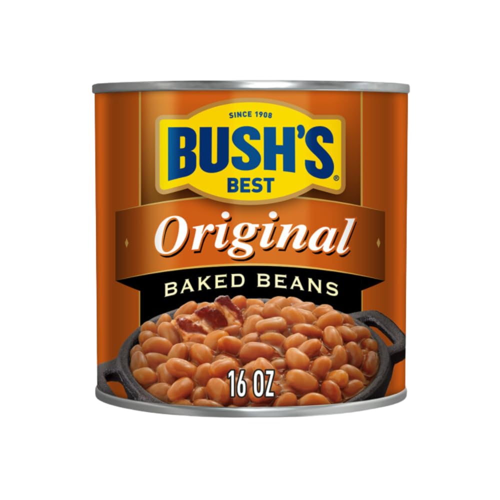 Bush'S Best Baked Beans, Variety Pack, Zero Sugar Baked Beans (16Oz), & Original Baked Beans (16Oz) (3 Of Each)
