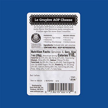 Emmi Le Gruyere, 6 oz