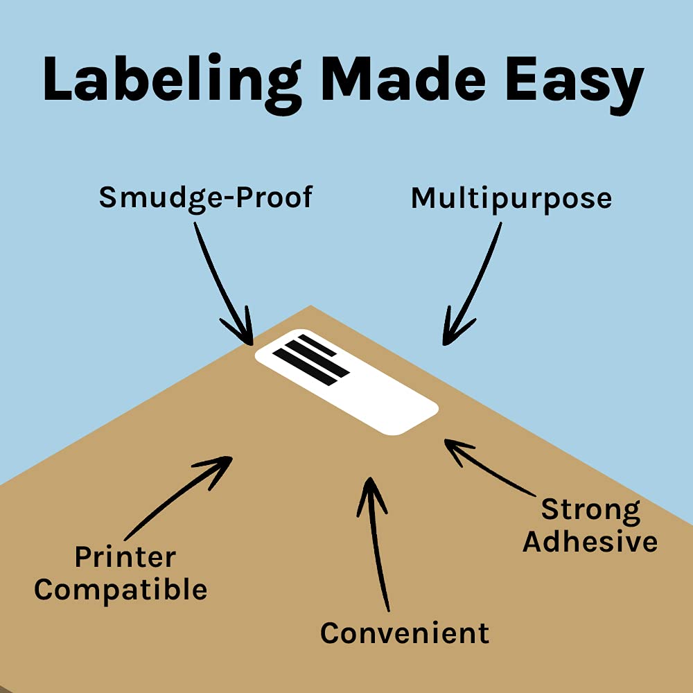 Premium Label Supply White Address Sticker Labels - 2625A X 1 - Laserinkjet Compatible - (30 Labelssheet), 100 Sheets - 3,000 To