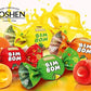 Roshen Bim Bom Hard Candy With Fruit Flavor Filling Kosher And Halal, Delicious, Flavorful Hard Sweets Bulk Candy 1Kg/2.2Lbs