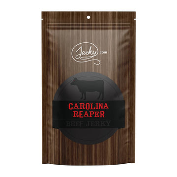 Jerky.Com'S Carolina Reaper Beef Jerky, Hottest Jerky In The World, 12G Of Protein, All-Natural Keto Diet Snack, No Added Preser