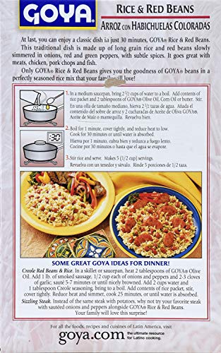 Goya Rice Mix Red Beans, 8 oz