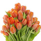 Kabloom Flowers -Valentine'S Day Collection - 20 Orange Tulips Without Vase, Gift For Birthday, Sympathy, Anniversary, Get Well,