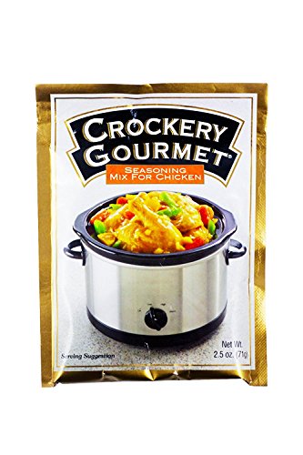 Crockery Gourmet Seasoning Mix For Chicken, 2.5-Ounce (Pack Of 12)