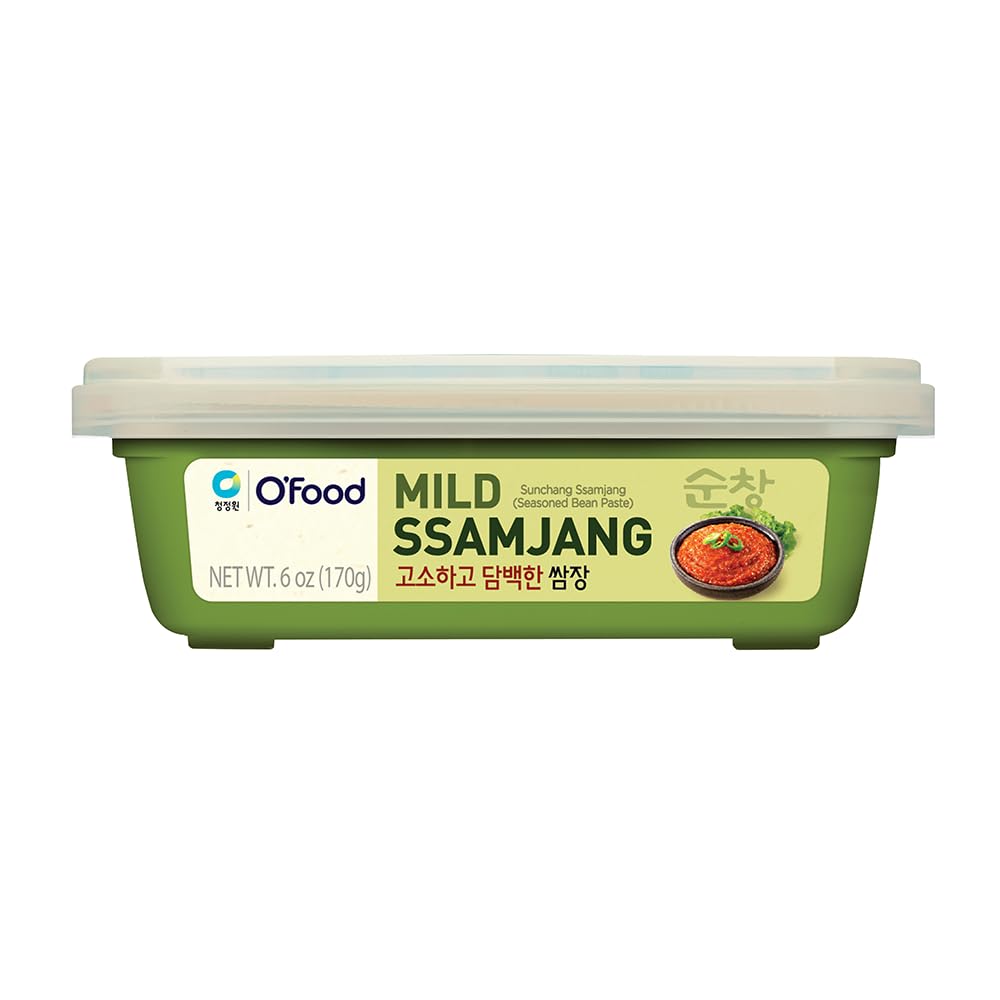 O’Food Korean Mild Ssamjang Soybean Paste, 6 Ounce (170g)
