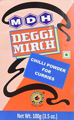 Mdh Deggi Chilli Powder, 100G/110G ( Weight May Vary )