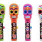 Pop Ups! Day Of The Dead Lollipop Holder - 12 Lollipops With Cases - Individually Wrapped Candy Party Favors - Sugar Skull Candy
