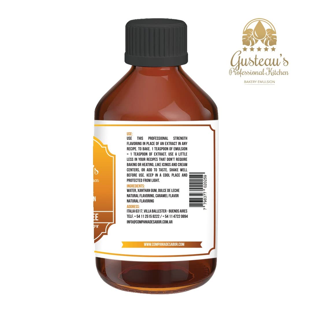 Gusteau's - Prince Toffee Flavor Bakery Emulsion, 4 fl oz (100ml) (Prince Toffee)