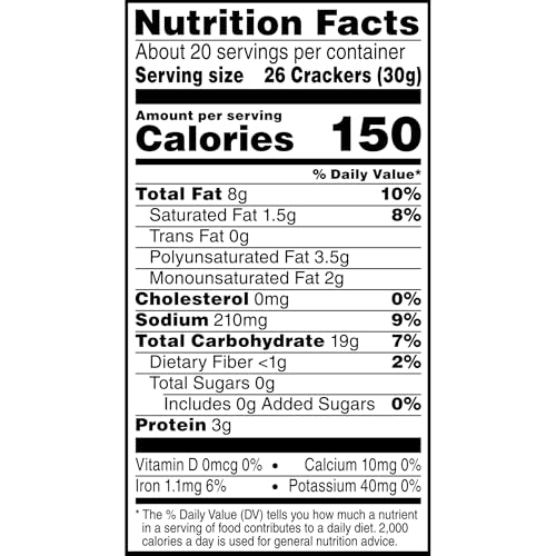 Cheez-It Baked Snack Crackers, Lunch Snacks, Family Size, Hot and Spicy, 21oz Box (1 Box) (Pack of 2)
