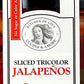 Cucina & Amore Sliced Tricolor Jalapeños, 14.5 Ounce