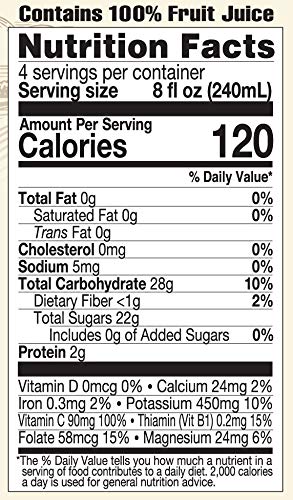 Lakewood Organic Pure Orange, 32 Ounce (Pack Of 6)