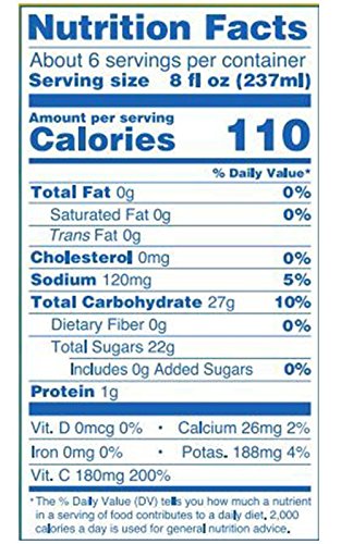 Thick & Easy Clear Thickened Orange Juice, Honey Consistency, 46 Ounce (Pack Of 6)