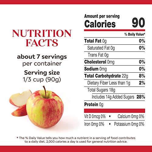 Duncan Hines Comstock Apple Pie Filling and Topping, Thanksgiving Baking, 21 oz.