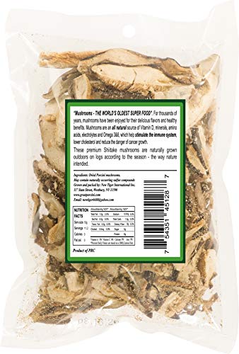 Mushroom House (Musi1) Mushroom House Dried Shiitake Mushroom Slices, 4 Ounce