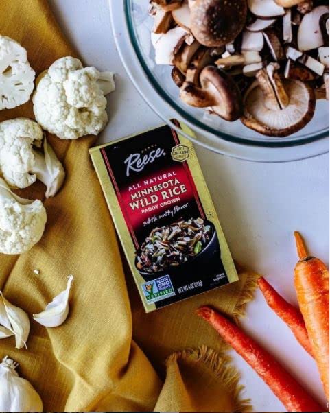 Reese Minnesota Wild Rice, 4 Ounces (Pack of 12)