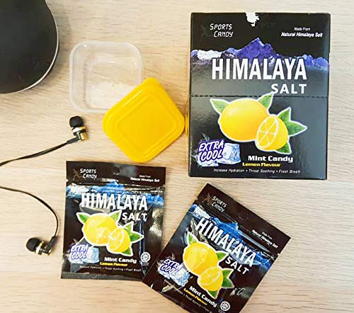 Big Foot Himalaya Salt Candy / Lemon Mint Flavor / Pack Of 12