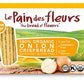 Le Pain Des Fleurs 100% Organic Crispbread, Onion, 4.4 Ounce