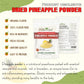 Pineapple Powder 2.47 Oz (70G) Vietfarmfood: Freeze-Dried Extracted From 100% Pure, Sugar-Free. Used To Mix Mixed Drinks Fresh F