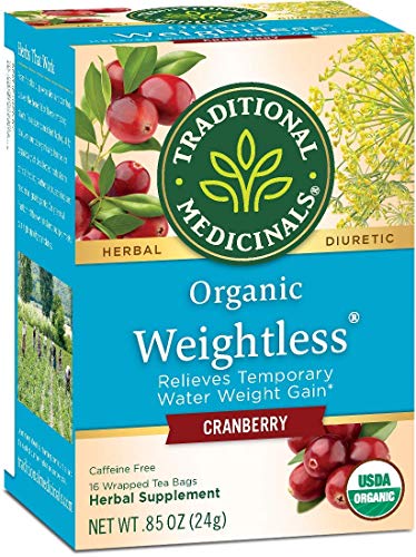 Traditional Medicinals Weightless Cranberry Women's Tea Organic, 16 CT