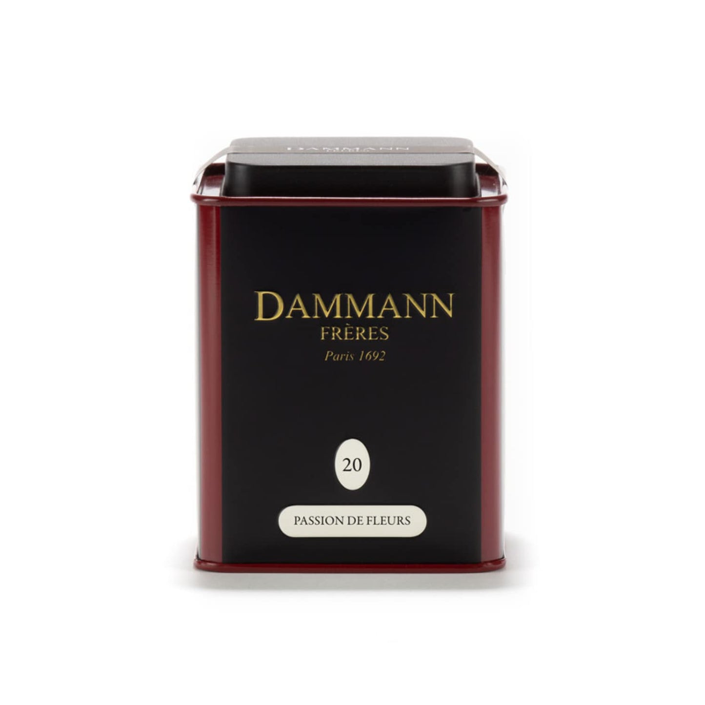 White Tea - Passion De Fleurs, Rose-Flavoured White Tea, 60G / 2.11Oz Loose Leaf Tea In Tin, Dammann Frres
