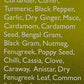 Everest Kitchen King Mixed Masala Powder 100G Carton, Turmeric